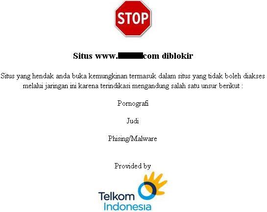 membuka situs yang diblokir