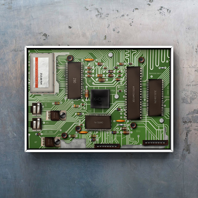 PCB, printed circuit board artwork