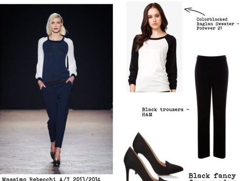 Get the Look - from Massimo Rebecchi fashion show