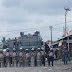 Aksi Damai KNPB Menyikapi Timika Berdarah, TNI-Polri  Memblokade dan palang Jalan dengan TRUK Anti Peluru