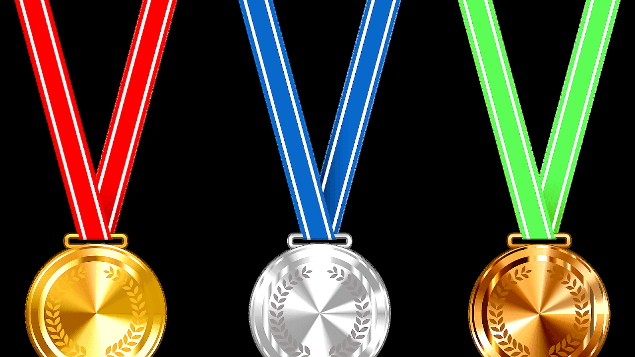 Bronze Silver Gold Medals