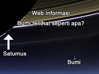 Bumi dari Saturnus