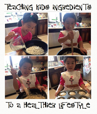 What better way to teach kids to eat healthy, than showing them the ingredients that are healthy!