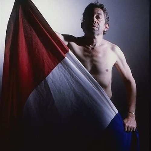 Gainsbourg et drapeau tricolore