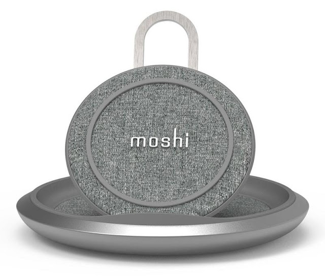 8. Moshi Lounge Q Wireless Charging Stand