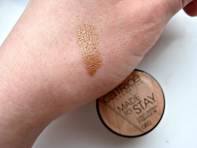 Catrice Made To Stay  Eyeshadow in Copper & Gabbana swatch review