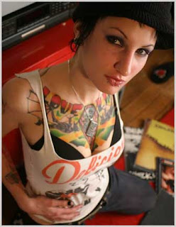 sexy tattoo in breast