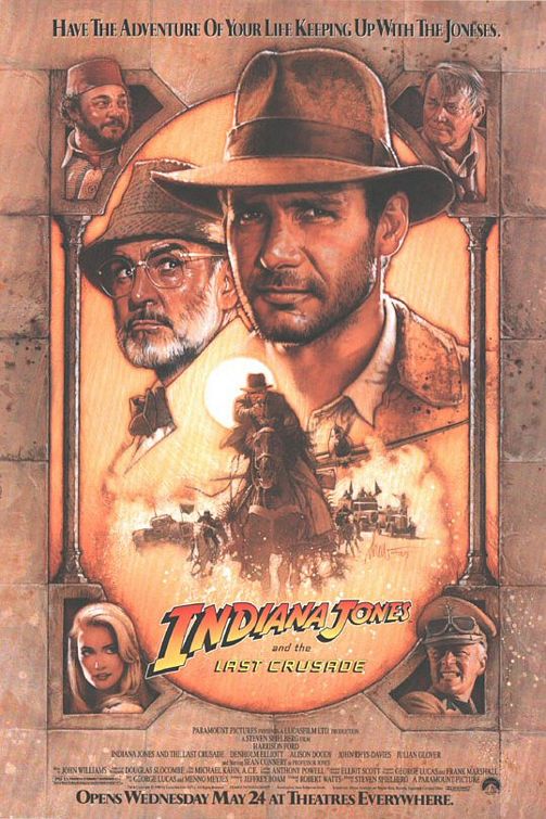 Indiana Jones Last Crusade poster