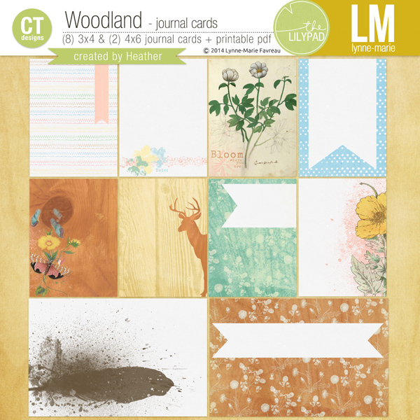 Woodland Journal Cards by Lynne-Marie and Heather Greenwood