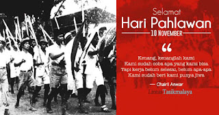 Gambar DP BBM Selamat Hari Pahlawan 10 November