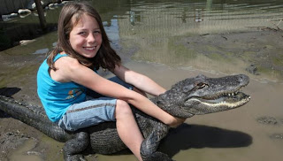 girl who wrestles alligators