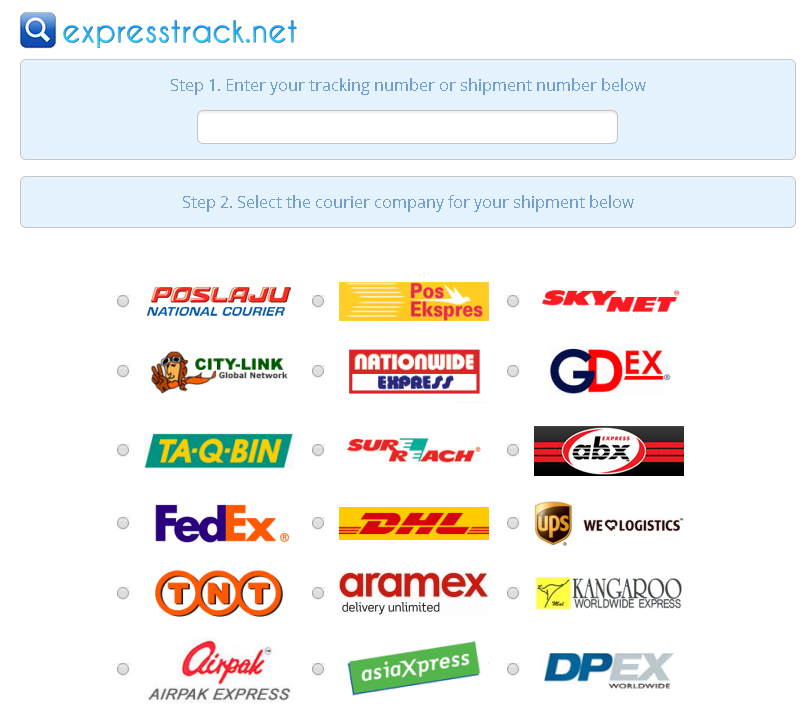 Faceblogisra: Track your parcel delivery status at www ...