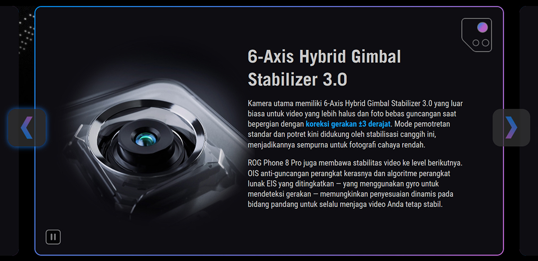 6-Axis Hybrid Gimbal Stabilizer