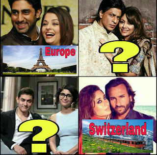 Bollywood celebrities and their honeymoon destinations