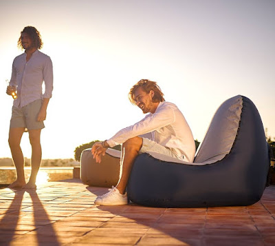 No Need A Pump If You Use TRONO Inflatable Lounge Chair For Outdoor Relax