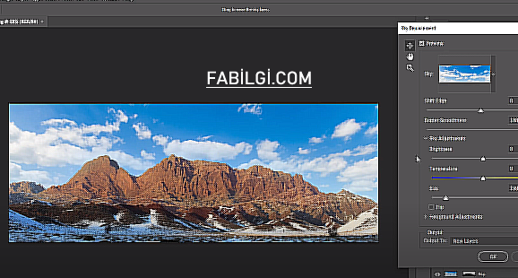 Photoshop Otomatik Gökyüzü Değiştirme Yapımı Yeni 2024