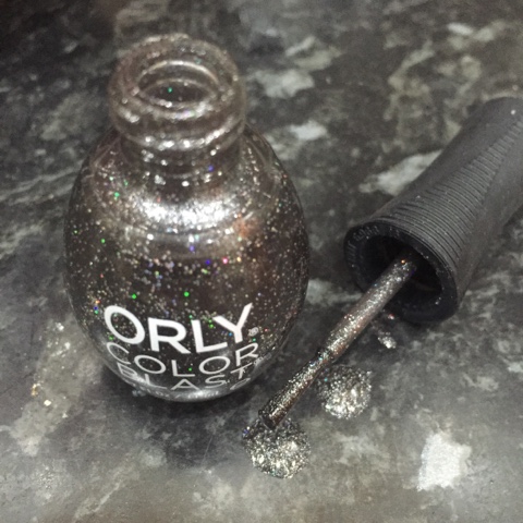Orly colour blast Granite luxe shimmer nail polish