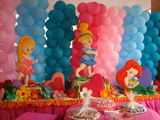 Fiestas Infantiles Princesas Bebes, parte 1