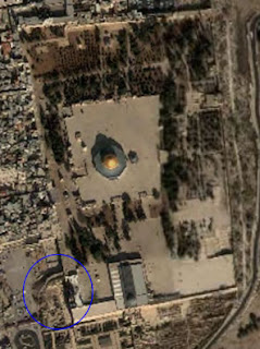 Temple Mount from Google Earth