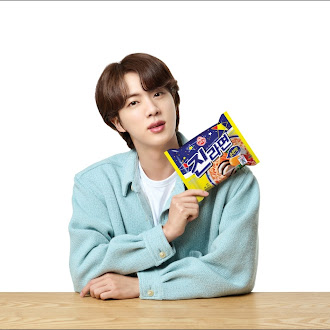 BTS Jin, who said he is going to the military, became a model for Jin Ramen as his name suggests