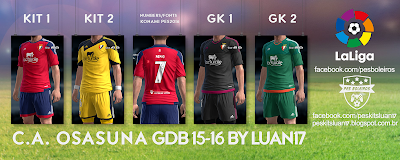 PES 2013 C.A. Osasuna GDB 15-16 by Luan17