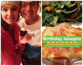 Kristy's 24th Birthday Celebration - Cupcakes and Lasagna 