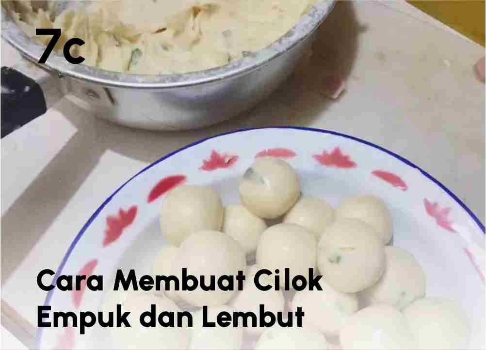 Cara membuat cilok empuk dan lembut walau sudah dingin