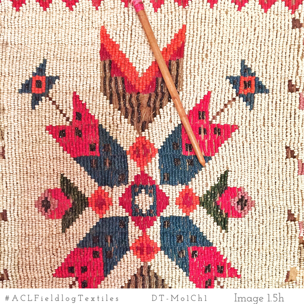 #ACLFieldlogTextiles - Inspirational Native American Beadwork Examples for Textile Design Studies, Hastings Museum of Art, UK, Needlework School Gallery