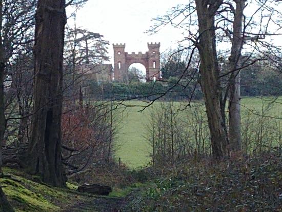 Folly Arch taken from Gobions Wood
