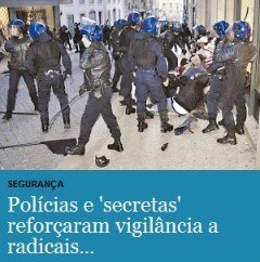 Secreta vigia radicais de esquerda