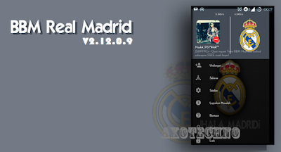 BBM Mod Terbaru Tema Real Madrid Versi 2.12.0.9 Apk