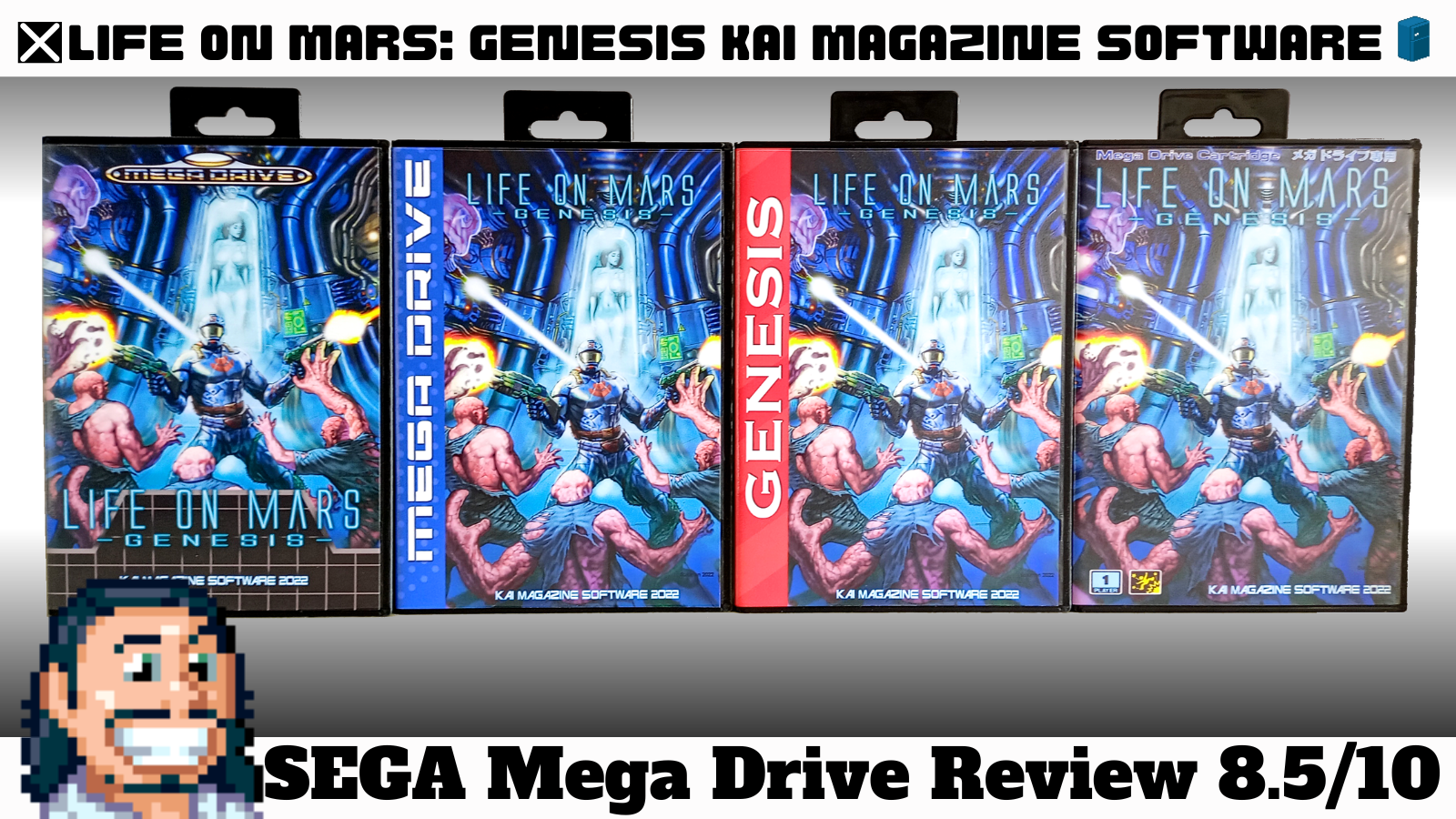 New 2023 Sega Genesis & Mega Drive Game Earthion 