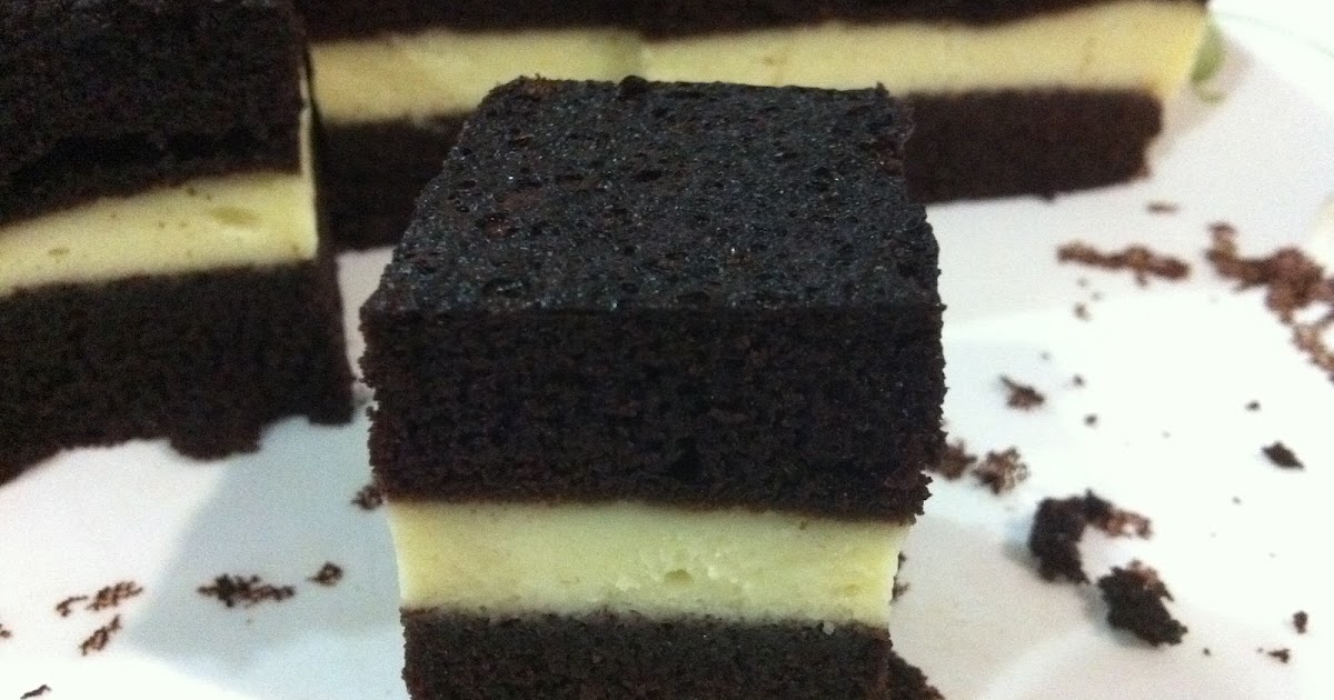 A RecipeTester: Kek Coklat Kukus Lapis Cheese