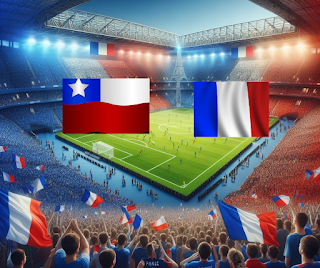 Watch the friendly match between France and Chile