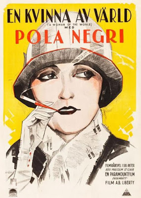 silent movie poster smoking cigarette hat