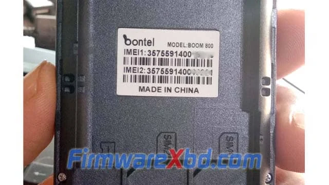 Bontel Boom 800 6531E Flash File Download