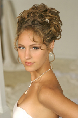 Wedding Styles for Curly Hair