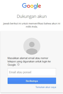 Cara Ganti Password Gmail Yang Lupa Lewat HP