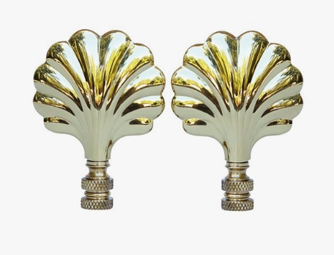 Antique Coastal Lamp Finials