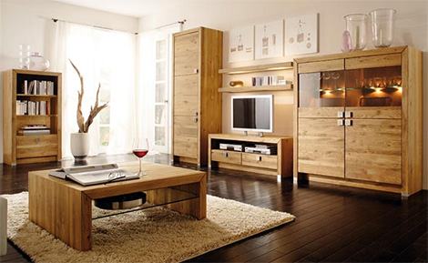 Modern Wooden Living Room Furniture