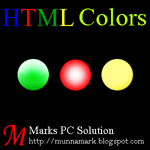 Standard Color of HTML