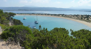 Península del Peloponeso, Playa de Voidokilia.