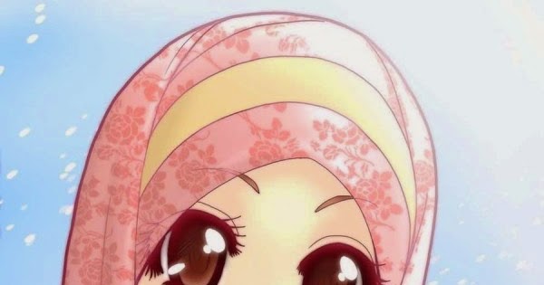 Gambar Gambar Kartun Hijab Cantik Baju  Gamis Syari 20 
