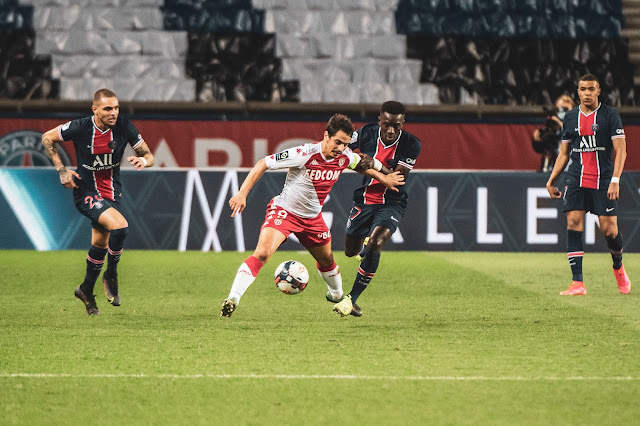 ملخص واهداف مباراة باريس سان جيرمان وموناكو (0-2) الدوري الفرنسي