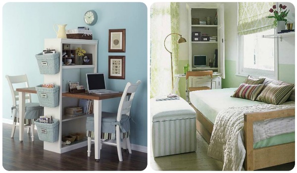 Converting Closets into Offices & a Pinterest Contest at Homes.