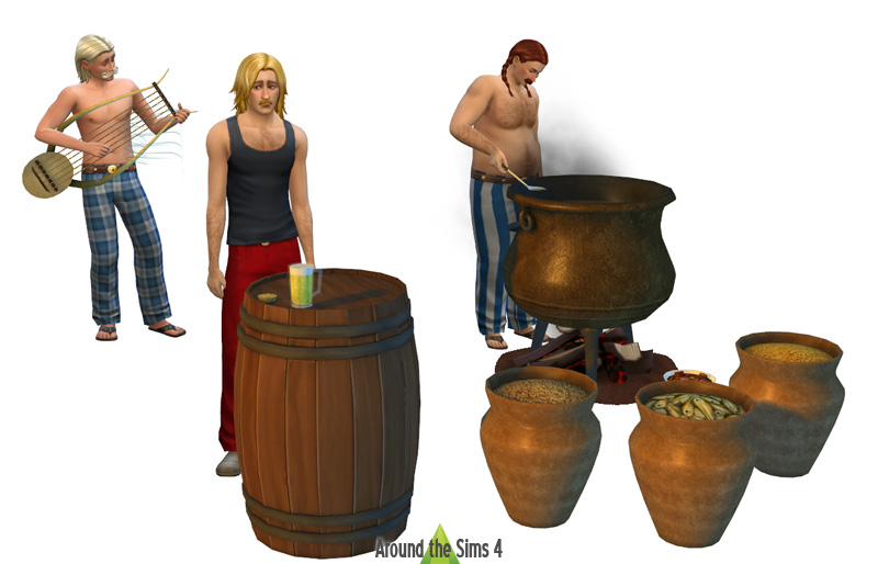 รวมของเสริม The Sims 4 น่ารักๆ สวยๆ จาก Around The Sims 4