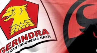 Survei: Elektabilitas Gerindra Ungguli PDIP