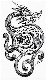 Celtic Tattoos Especially Dragon Tattoos With Image Celtic Dragon Tattoo Design Picture 4