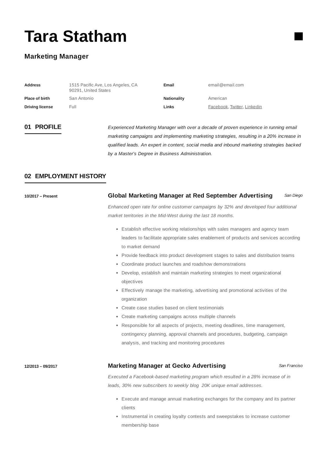 marketing manager cv example, marketing manager cv example 2018, marketing manager cv examples uk, marketing manager cv example uk, marketing communications manager cv examples, assistant marketing manager resume examples, trade marketing manager resume examples, sales and marketing manager cv example