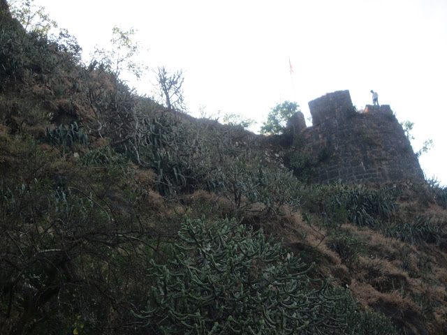 Another rugged bastion at Purandar fort